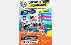 🏆 Tournoi interne du club