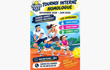 🏆 Tournoi interne du club