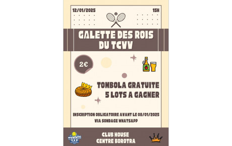 Galette des rois du TCVV